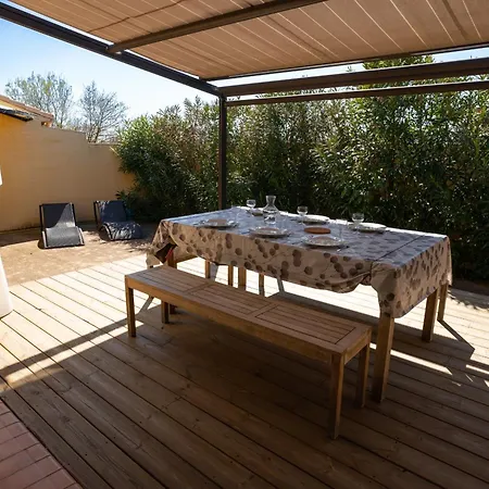 Villa T4 Climatisee Avec Piscine Privee Vias